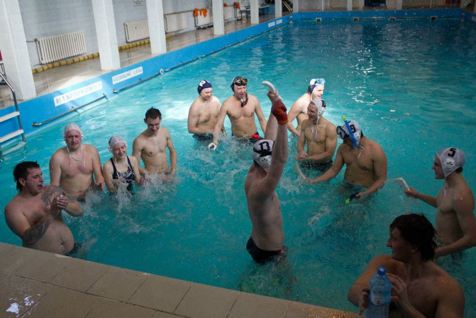 Hokej pod wodą Walenie Hydra XII 2012